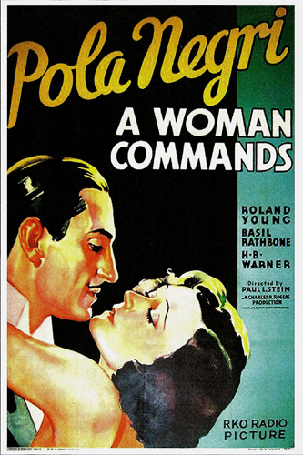 A Woman Commands poster