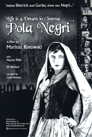 Description: Life is a Dream in Cinema: Pola Negri (2006) lobby card