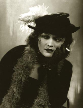 Pola Negri as the cabaret girl in "The Woman He Scorned" (1929).