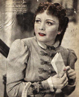 Pola Negri as a Young Madame Bovary