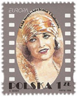 Pola Negri Poland stamp