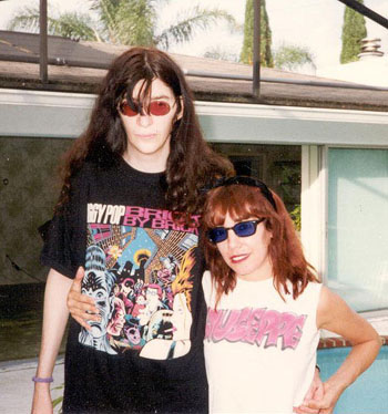 Joey Ramone and Virginia Macolino (Berlin)